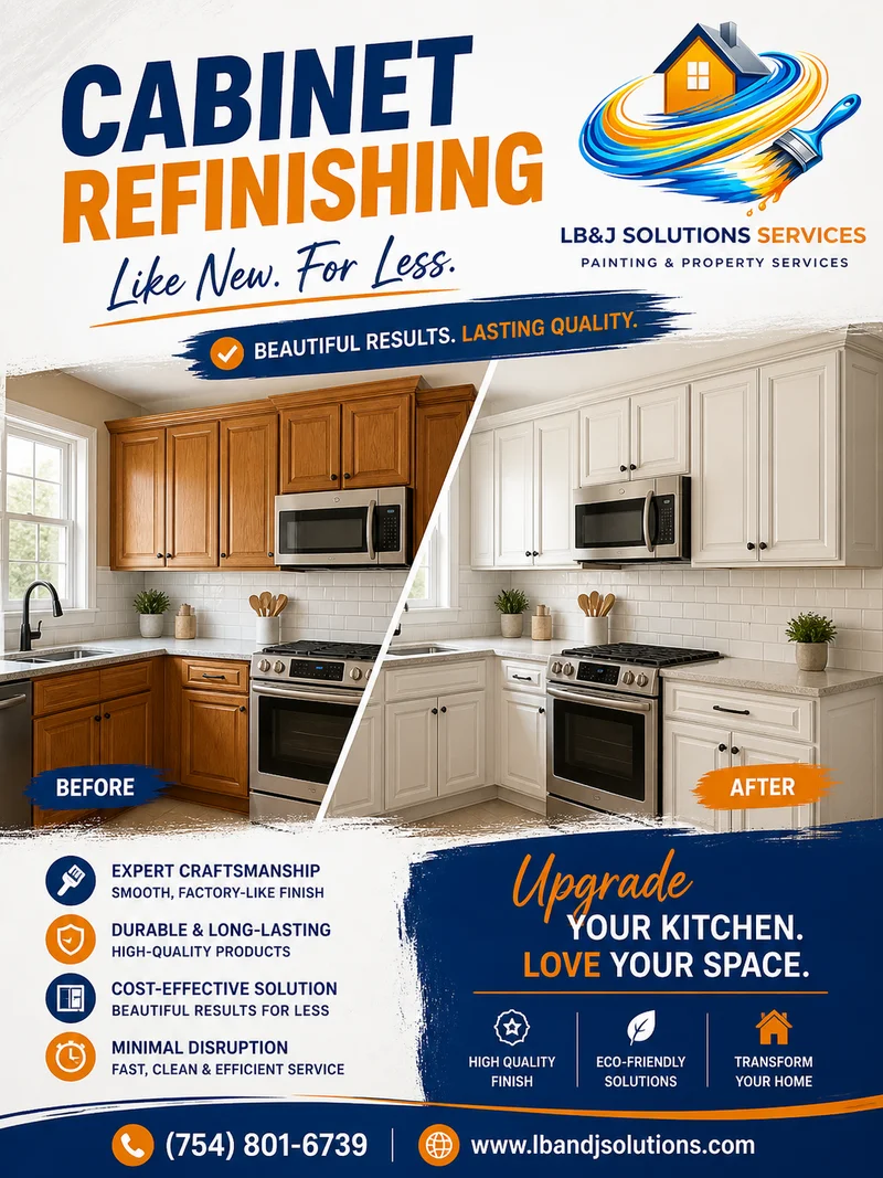 Cabinet refinishing project